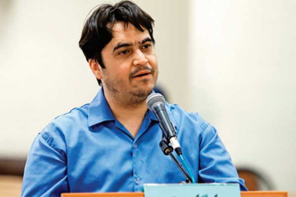 Ruhollah Zam, seorang jurnalis pembangkang yang ditangkap dalam sebuah operasi intelijen