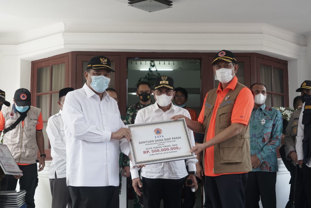 BNPB Kucurkan Bantuan Dana Banjir di Sumatra Utara