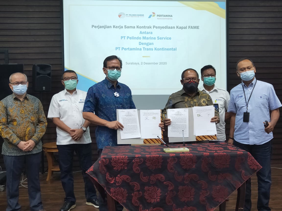 Pertamina Trans Kontinental Angkut FAME Wilmar Nabati 