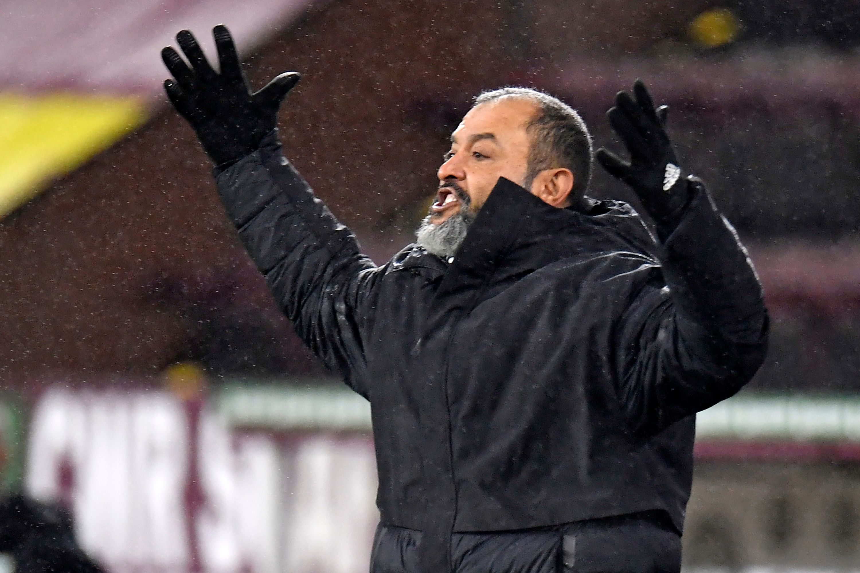 Pelatih Wolverhampton Wanderers Nuno Espirito Santo.