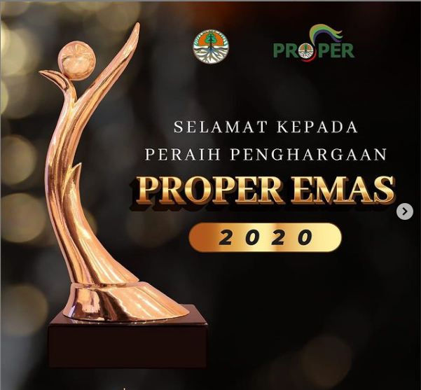 KLHK umumkan 32 perusahaan peraih Proper Emas Tahun 2020 di Jakarta, Senin (14/12).