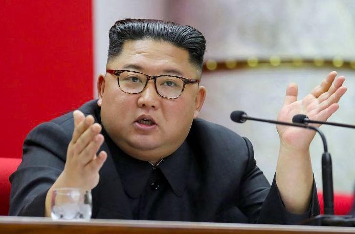 Pemimpin Korea Utara Kim Jong Un  