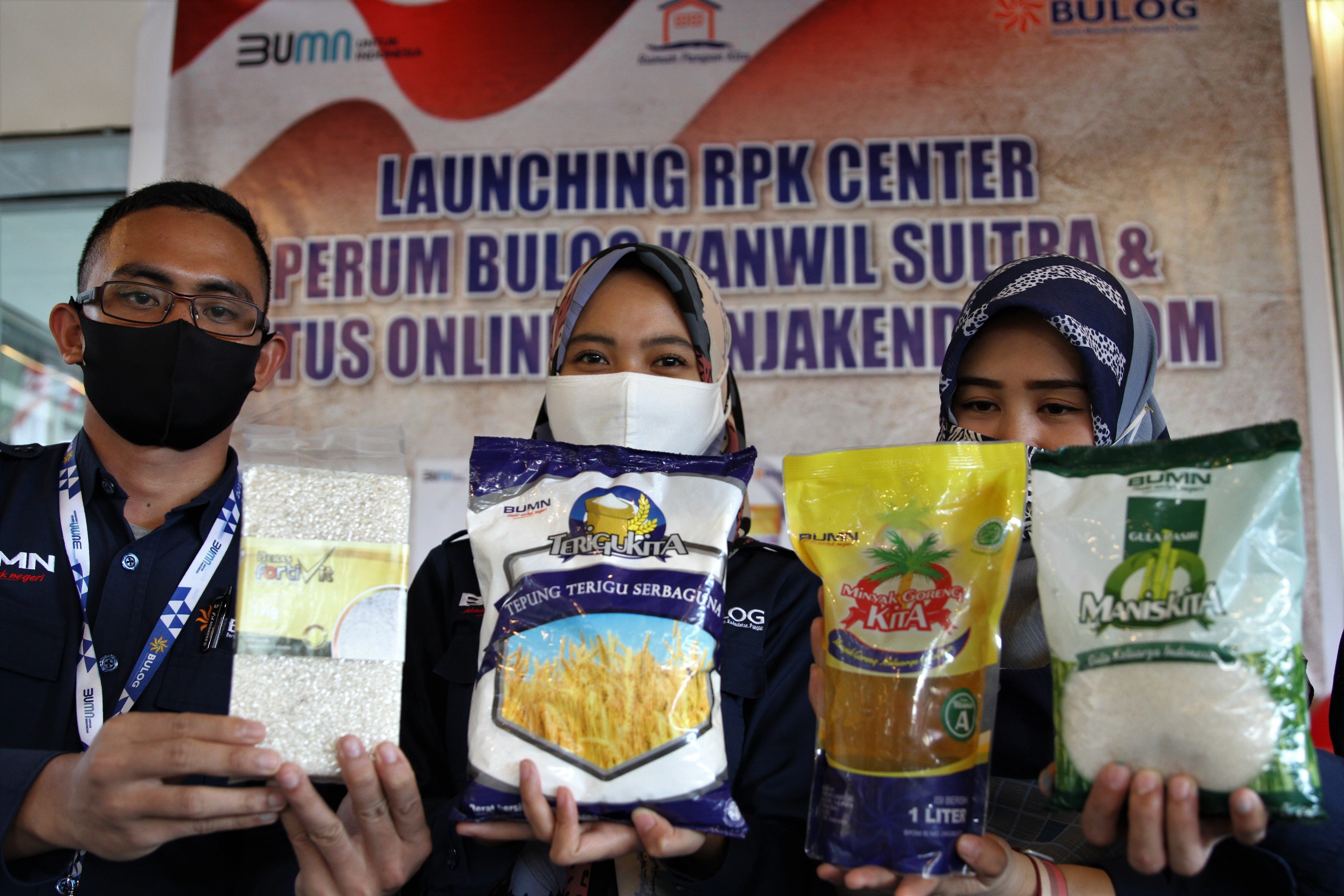 Produk pangan Perum Bulog