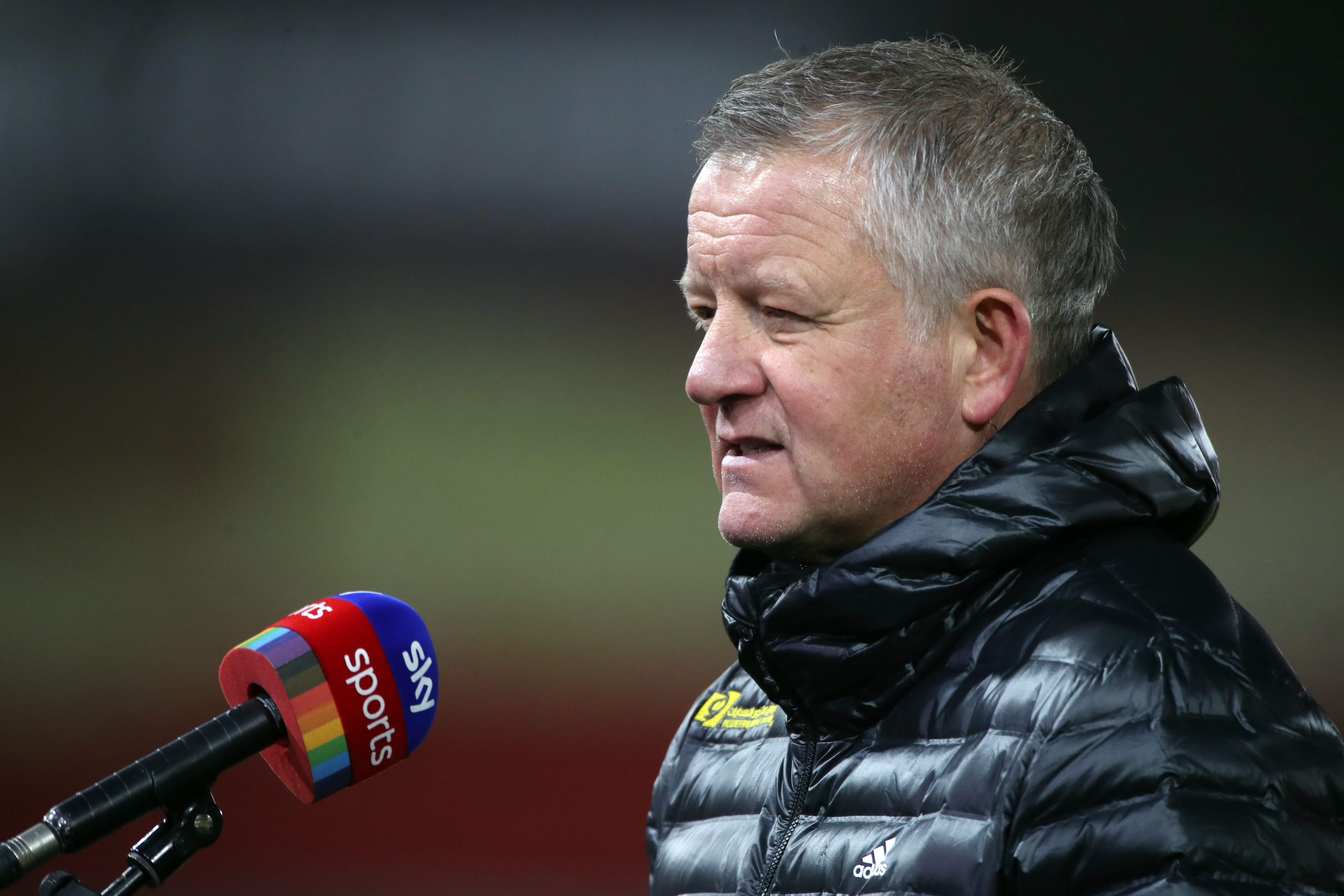 Manajer Sheffield United Chris Wilder.