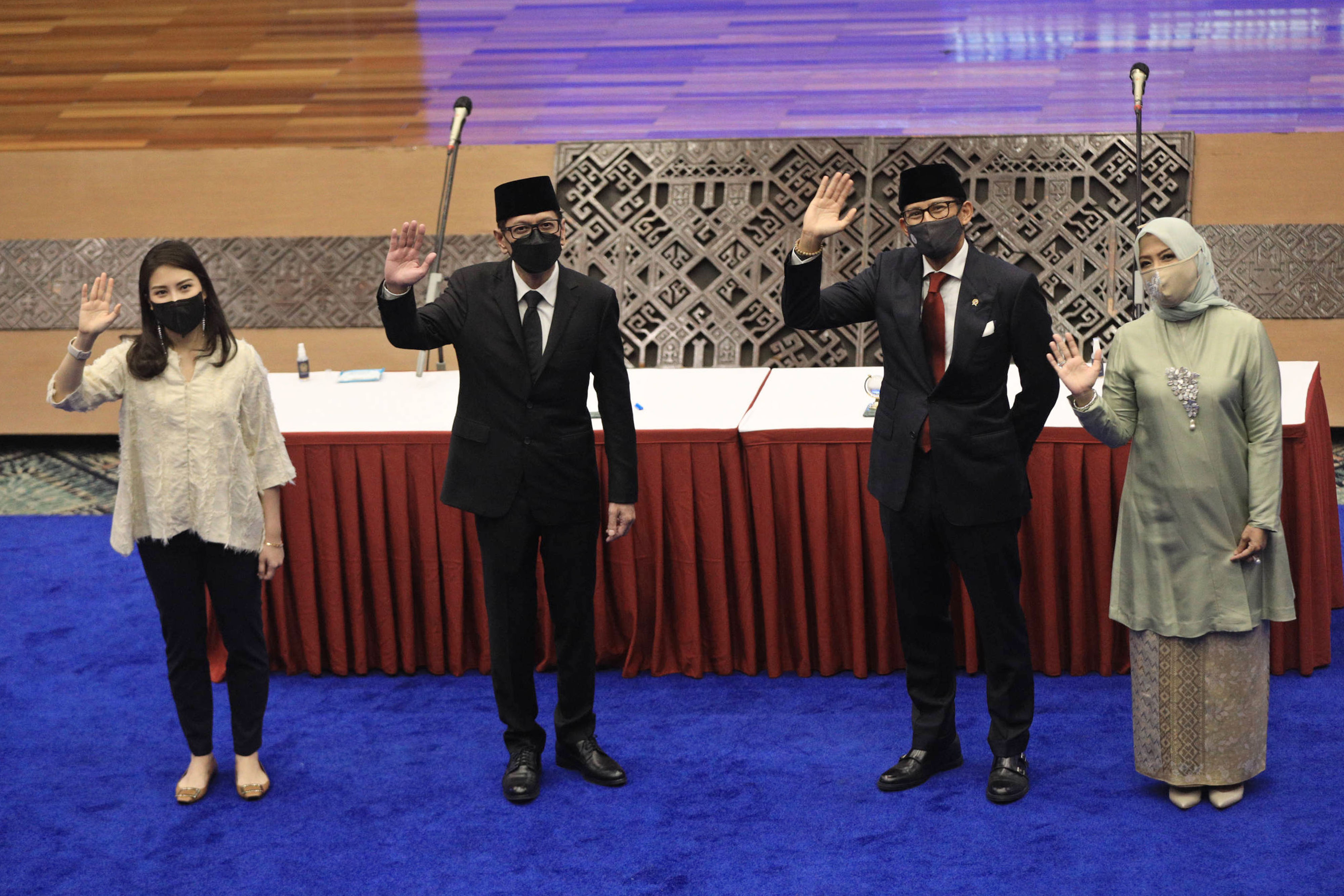 Serah Terima Jabatan Menteri Pariwisata dan Ekonomi Kreatif