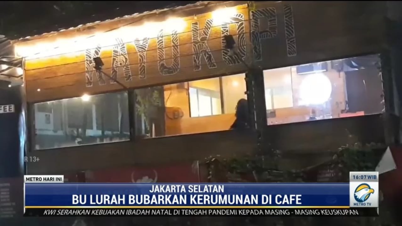 Tangkapan layar dari tayangan Metro TV