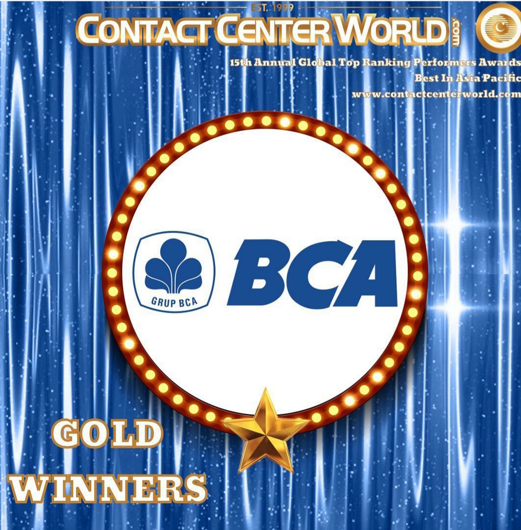 BCA Raih 33 Award di Contact Center World - Asia Pasifik 2020