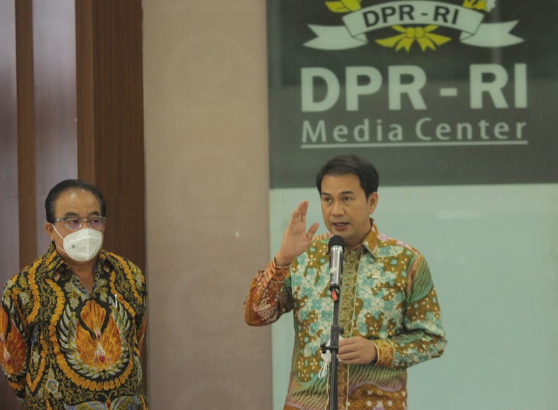 Dukungan DPR terhadap situasi Papua.