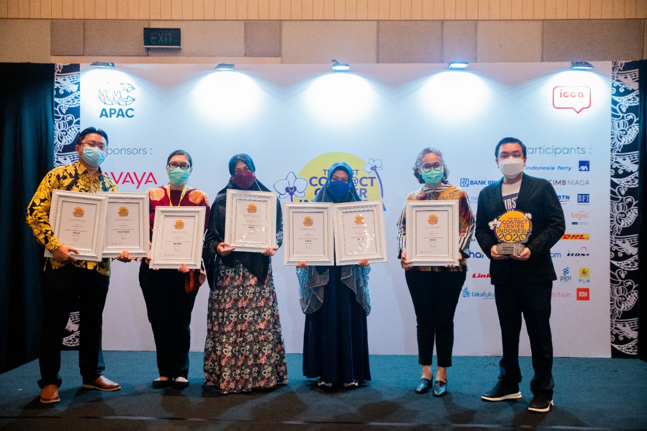 Link Net Raih 7 Penghargaan the Best Contact Center Indonesia 2020