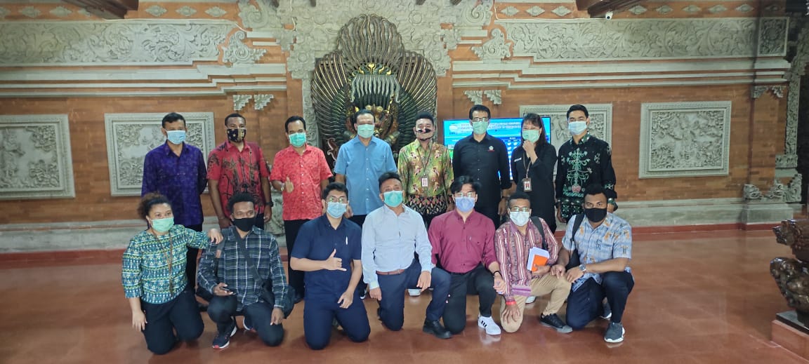 Staf Khusus Presiden Billy Mambrasar saat kunjungan kerja di Bali