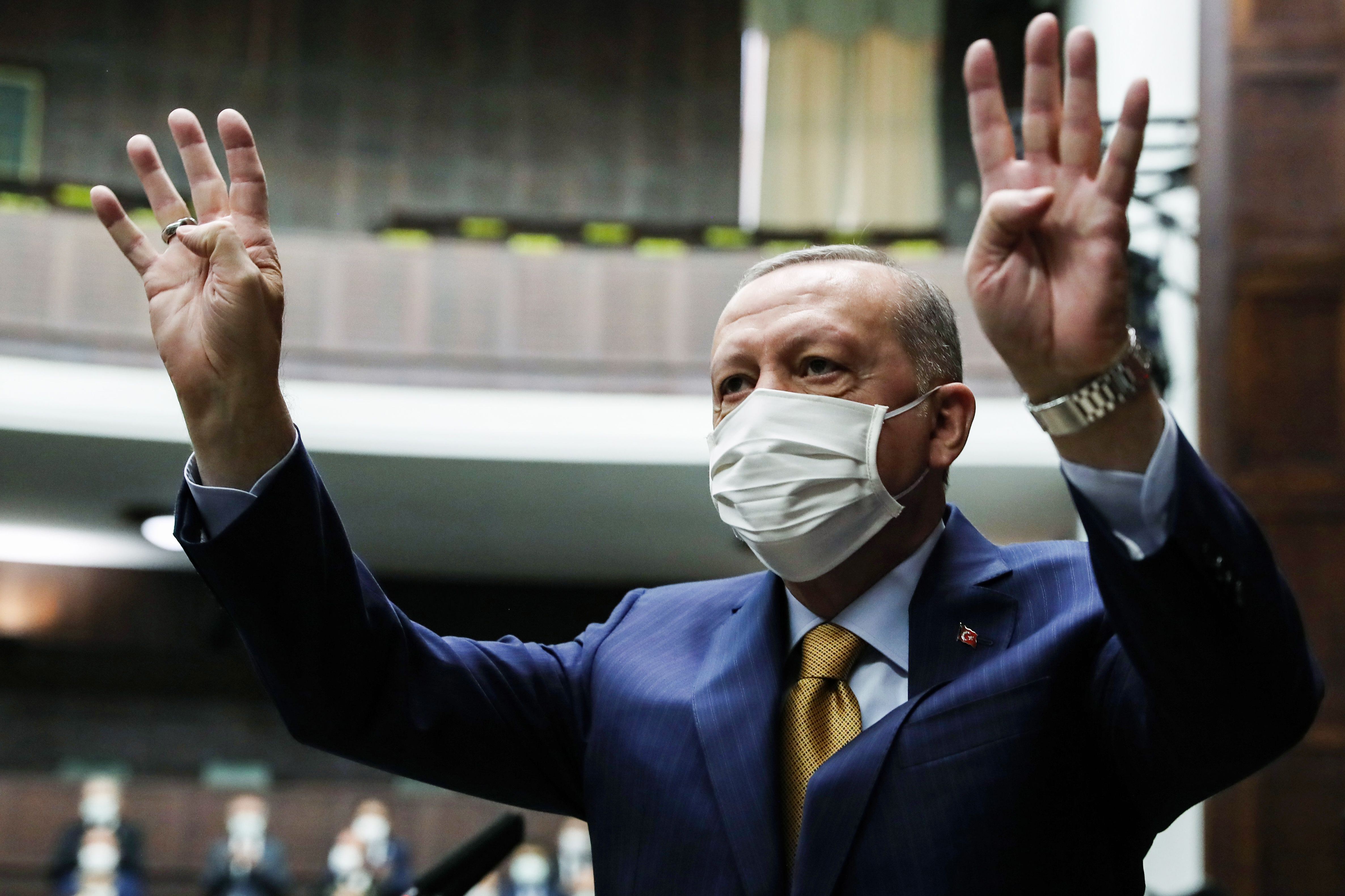 Presiden Turki Recep Tayyip Erdogan.