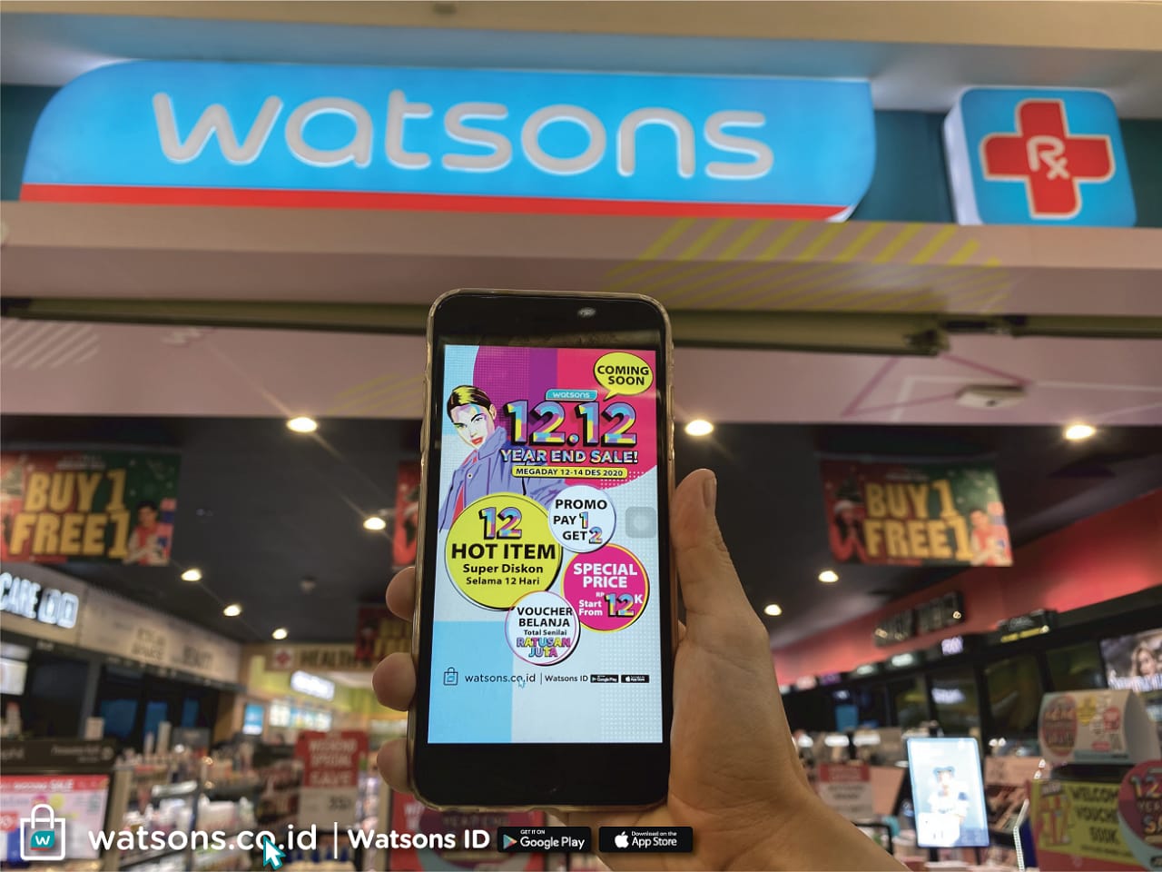 Program Watsons 12.12 Year End Sale