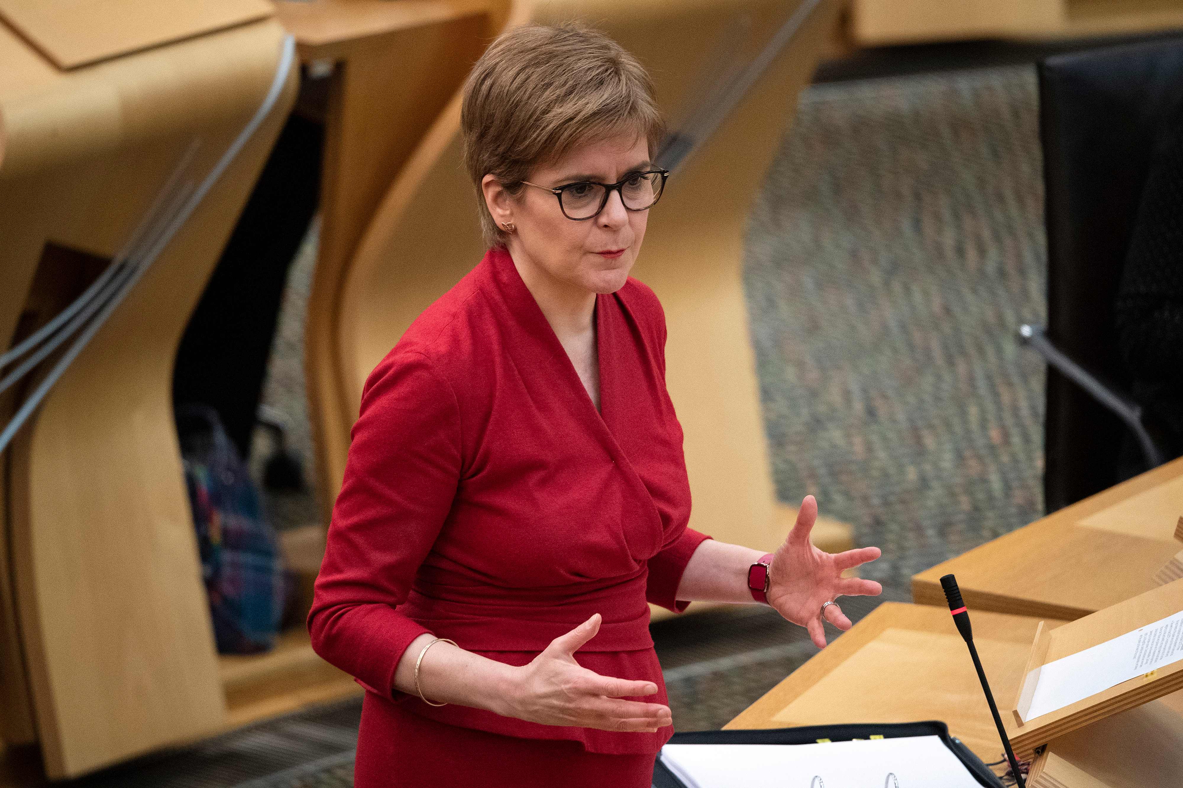 Menteri Utama Skotlandia Nicola Sturgeon