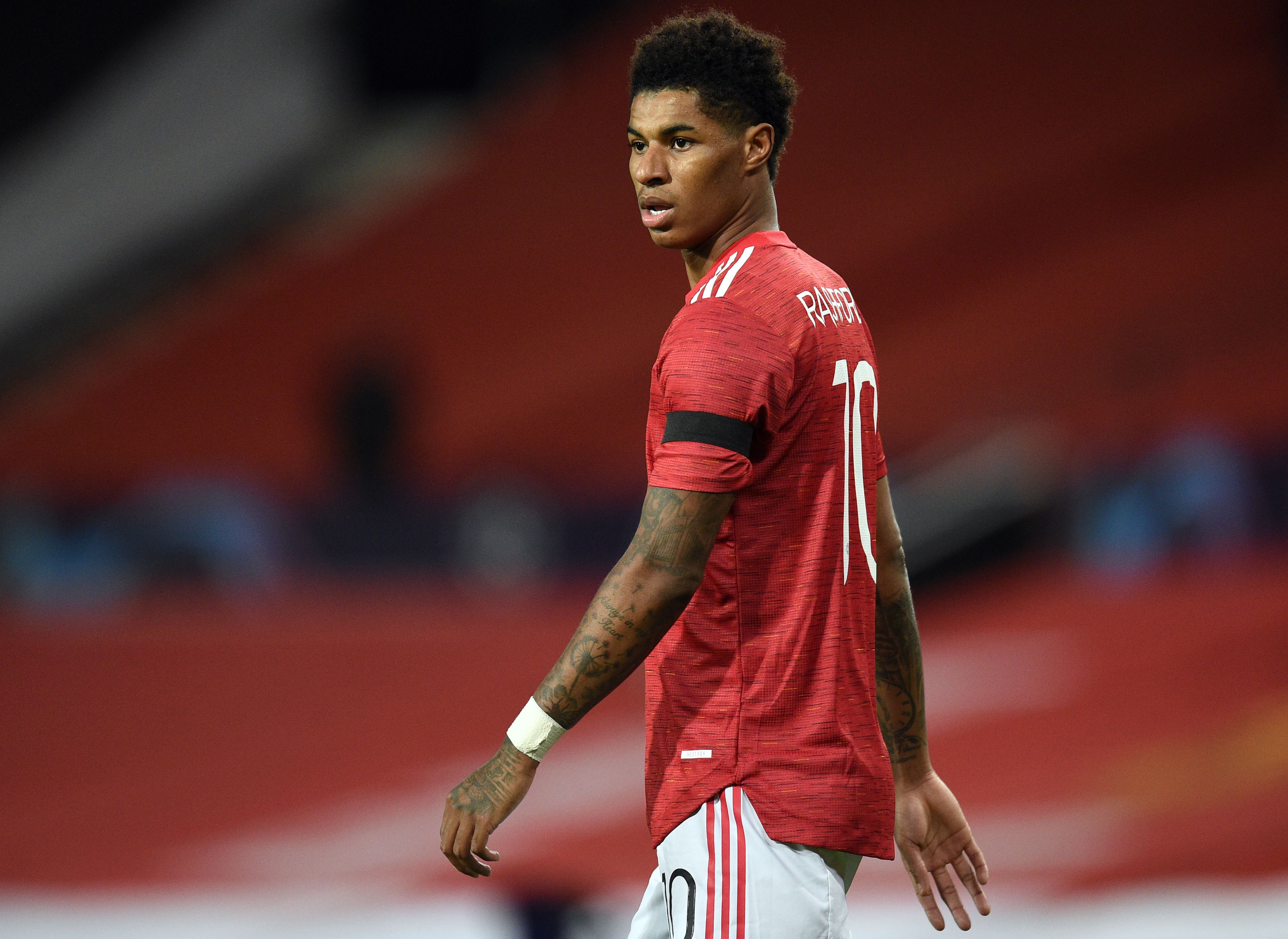 Pemain MU Marcus Rashford