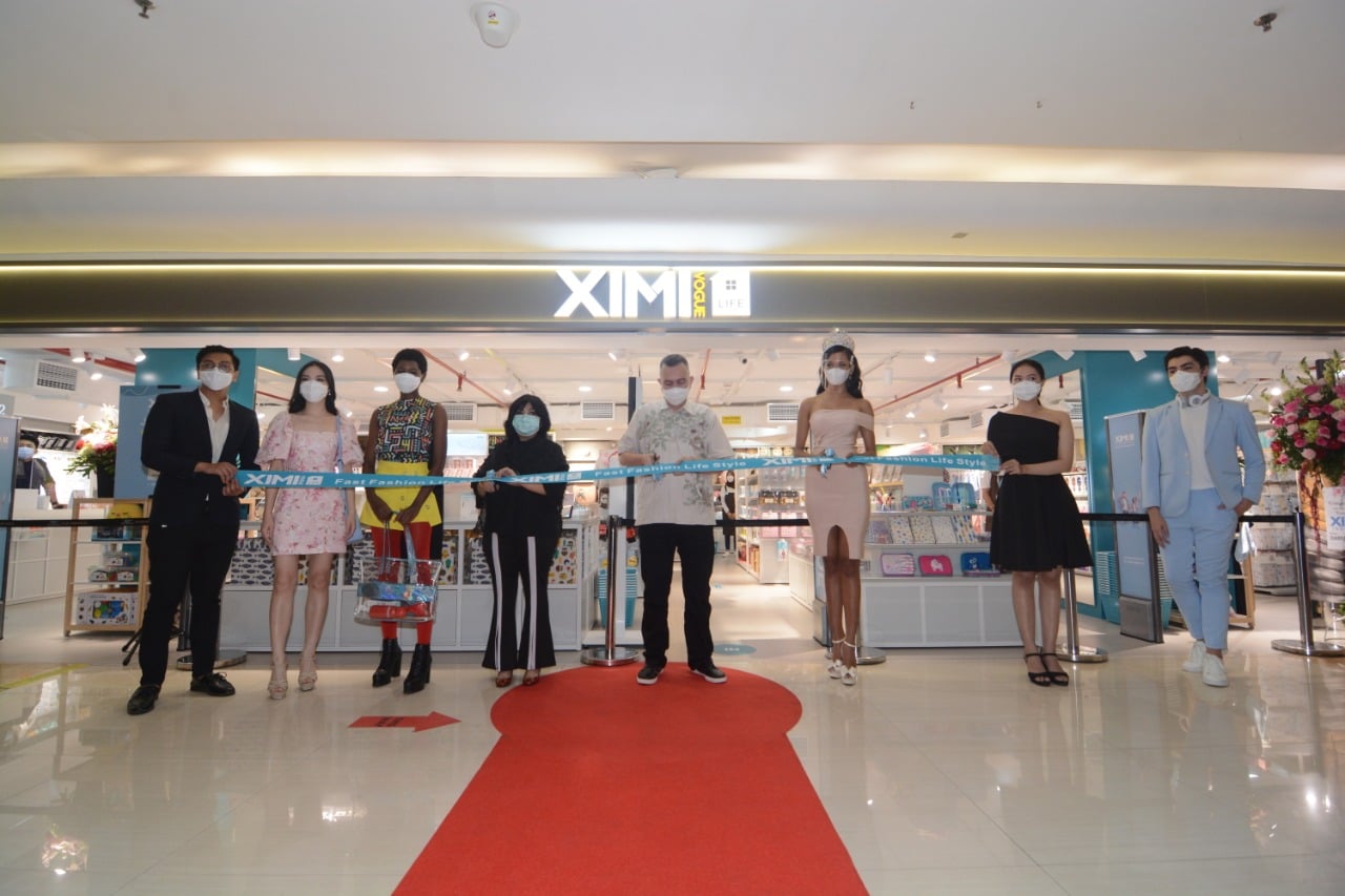 Acara pembukaan gerai baru Ximivogue di Plaza Indonesia, Sabtu (19/12).