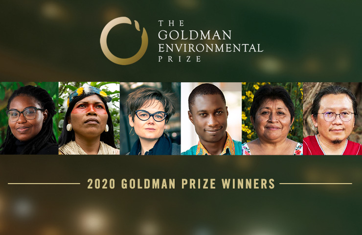 Para aktivis peraih Goldman Environmental Prize 2020