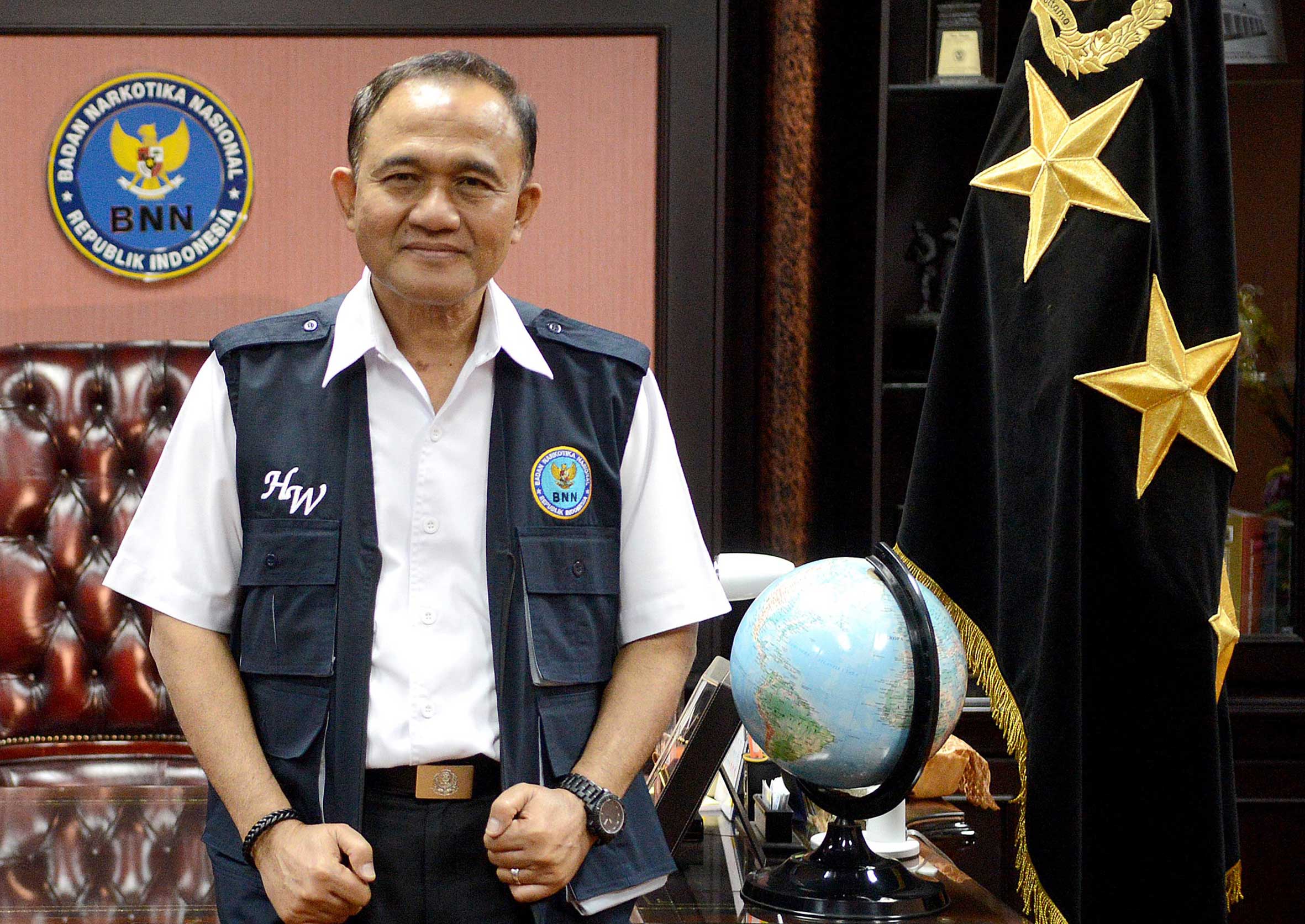 Kepala Badan Narkotika Nasional (BNN) Komjen Heru Winarko    