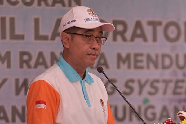 Kepala Bidang Penelitian, Pengembangan dan Inovasi Kementerian Lingkungan Hidup dan Kehutanan (KLHK) Agus Justianto