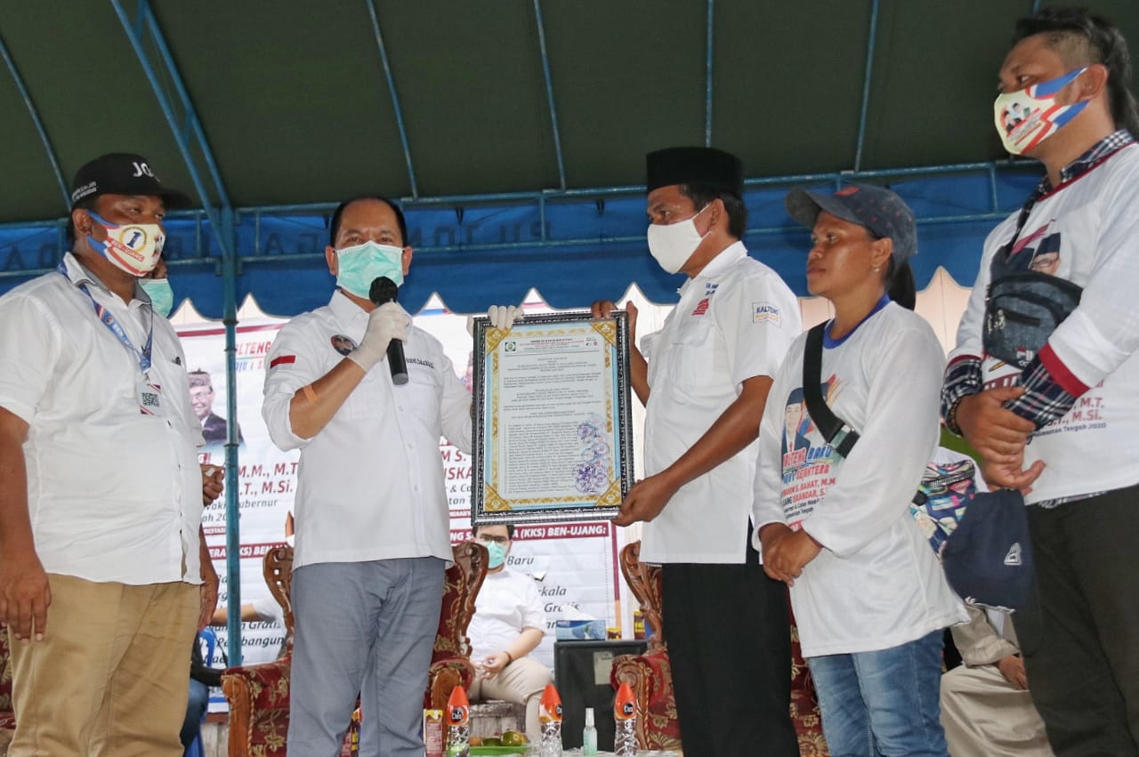 Dukungan mengalir kepada paslon Ben-Ujang.