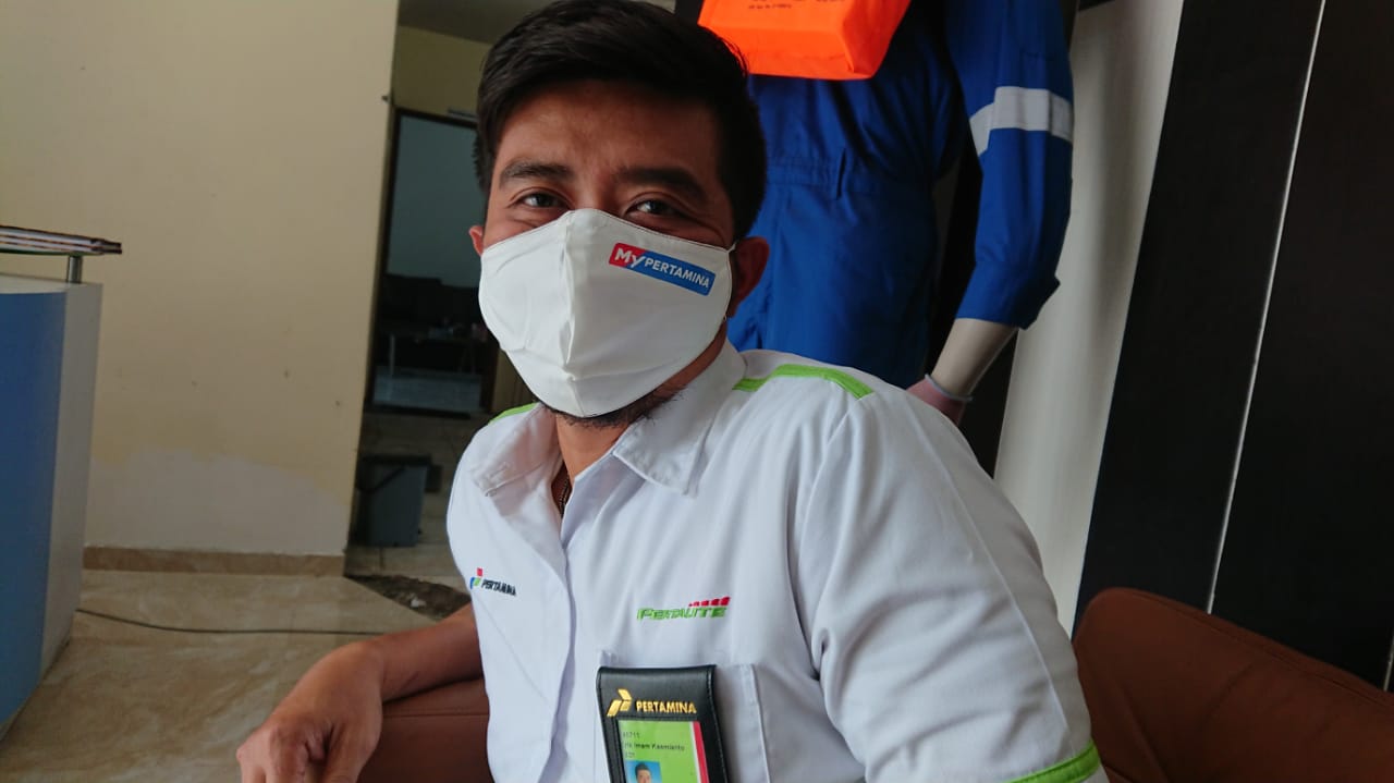 Manager Pertamina Maumere Erik Iman Kasmianto