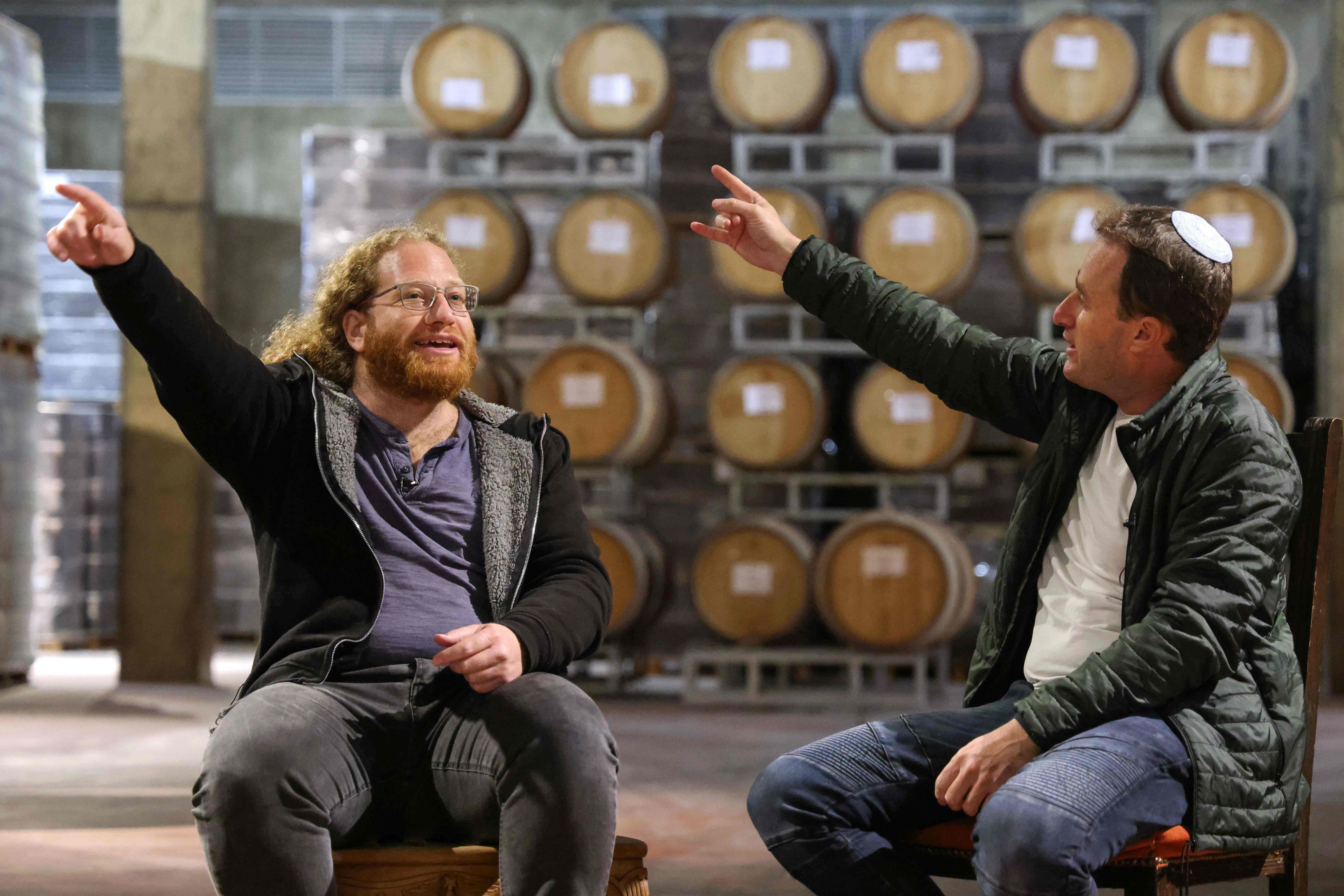 Yaakov (kanan) dan Yonatan Berg (kiri)