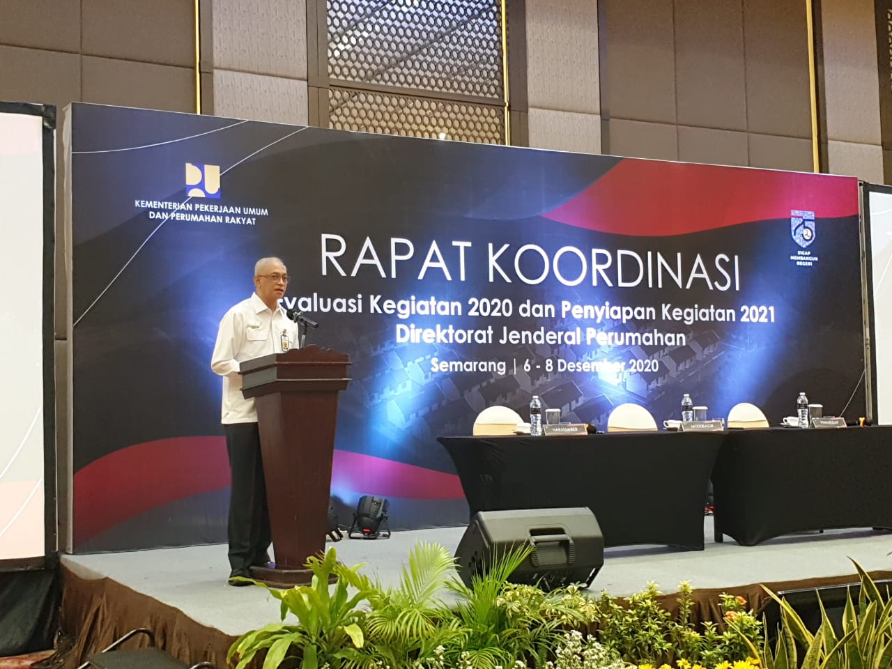 Direktur Jenderal Perumahan Kementerian PUPR Khalawi Abdul Hamid. 