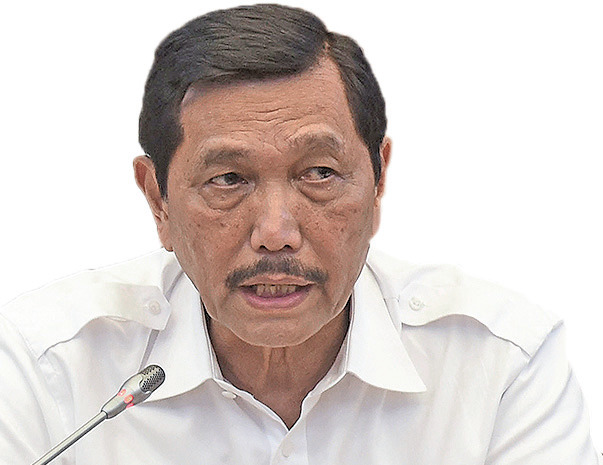 Menko Bidang Kemaritiman dan Investasi, Luhut Binsar Pandjaitan.