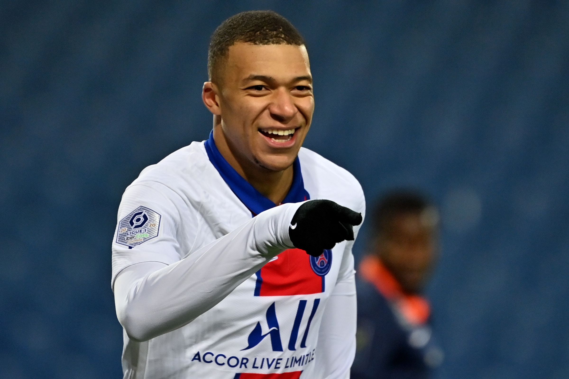 Pemain PSG Kylian Mbappe