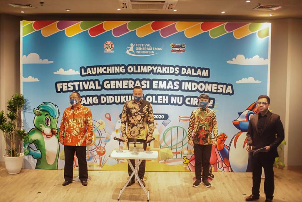 Peluncuran Olympiakids dalam Festival generasi Emas Indonesia