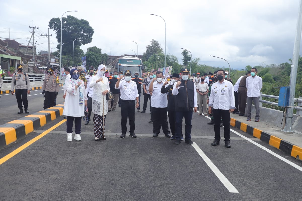 Wali Kota Malang Sutiaji meresmikan proyek prestisius di penghujung 2020, Rabu (30/12).