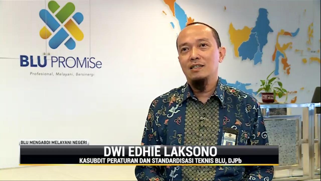 Kasubdit Peraturan dan Standardisasi Teknik BLU Kementerian Keuangan, Dwi Edhie Laksono,