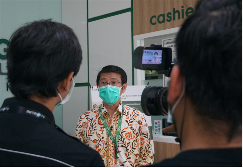 Kalbe mengonfirmasi izin Badan POM untuk uji klinis fase 2 obat covid-19.