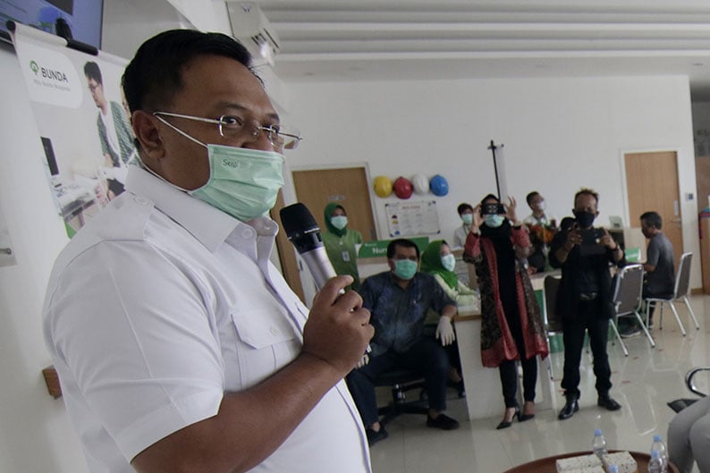 CALON Wali Kota Depok Pradi Supriatna 