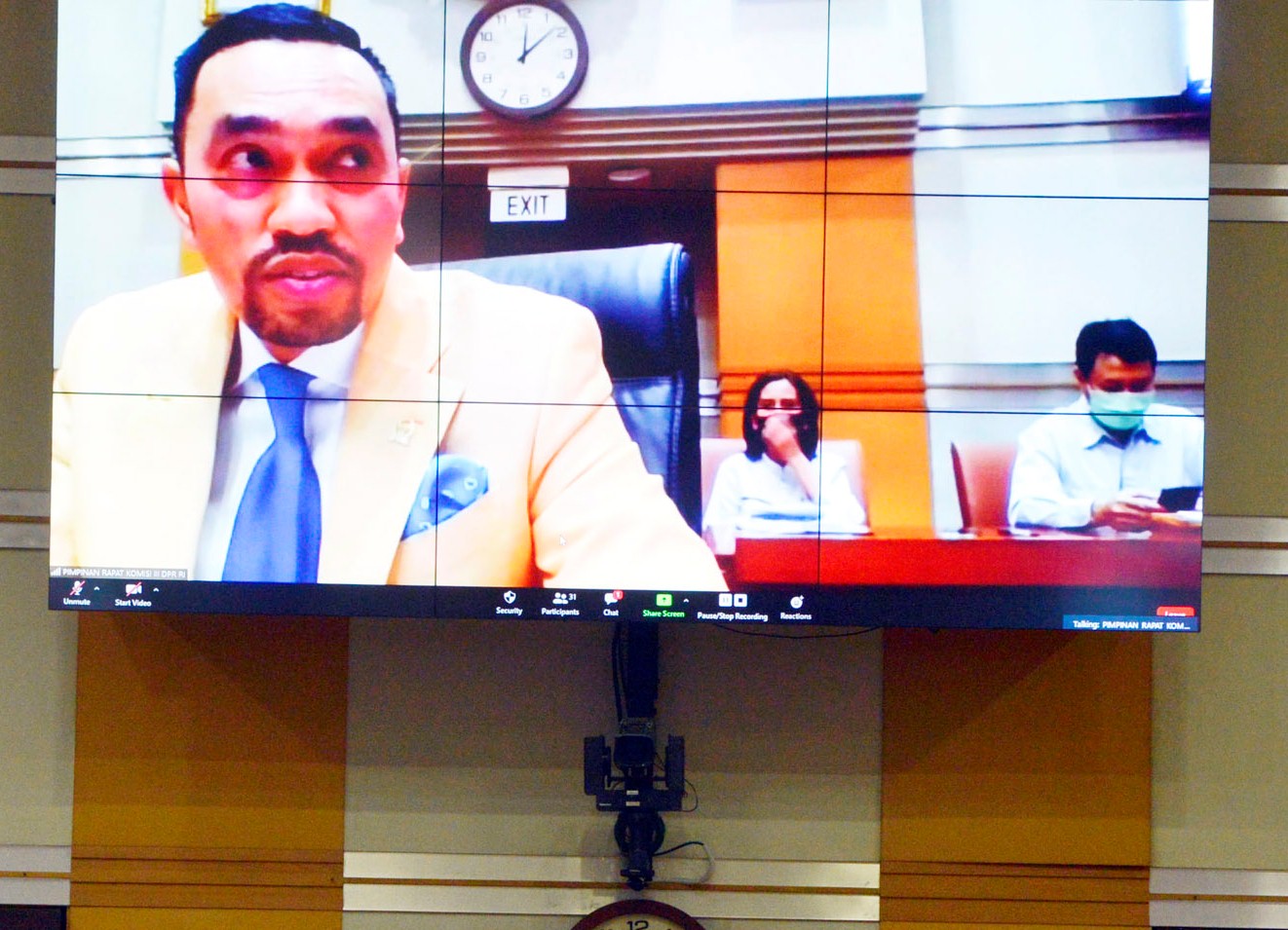 Wakil Ketua Komisi III DPR RI Ahmad Sahroni