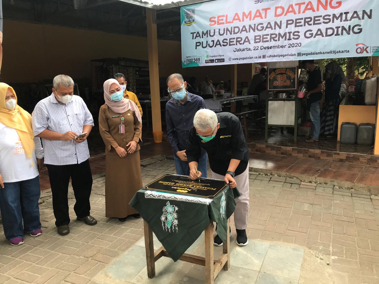 Peresmian Pujasera Bermis Gading di Kelapa Gading, Jakarta Utara