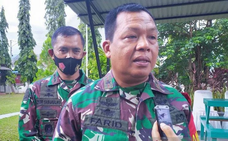 Komandan Korem 132/Tadulako Brigadir Jenderal TNI Farid Makruf.