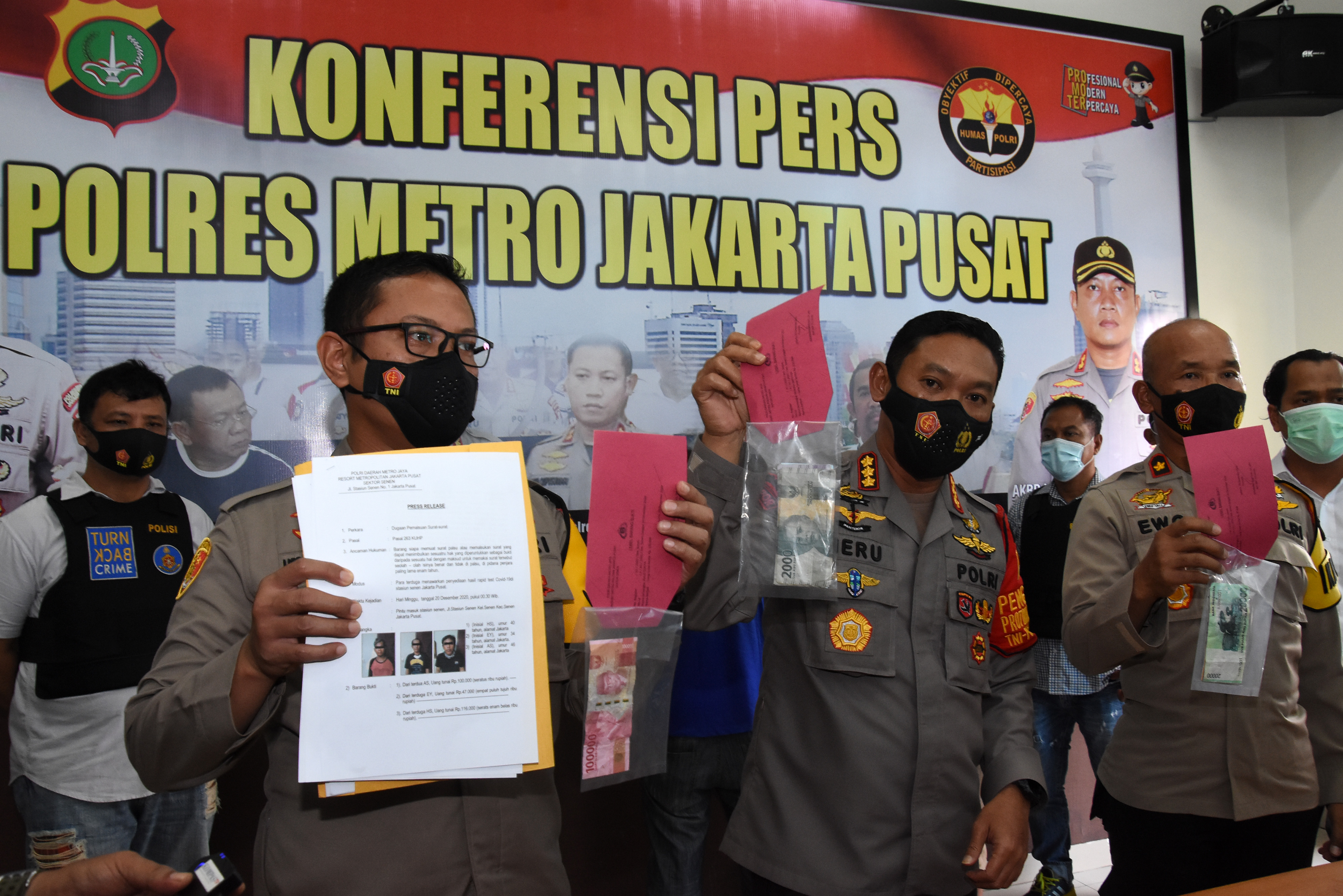 RILIS PENGUNGKAPAN CALO RAPID TEST