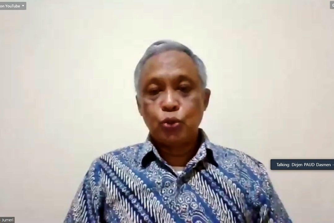 Direktur Jenderal Pendidikan Anak Usia Dini, Dasar, dan Menengah (Dirjen Paudasmen) Kemendikbud, Jumeri.