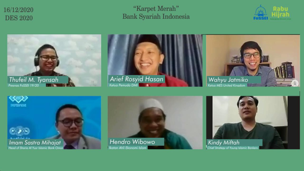 Webinar Internasional “Karpet Merah” Bank Syariah Indonesia