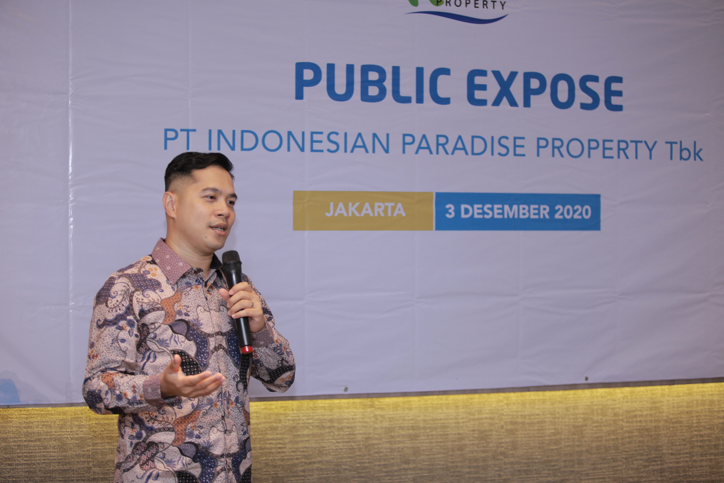 Direktur Indonesian Paradise Property, Taufik