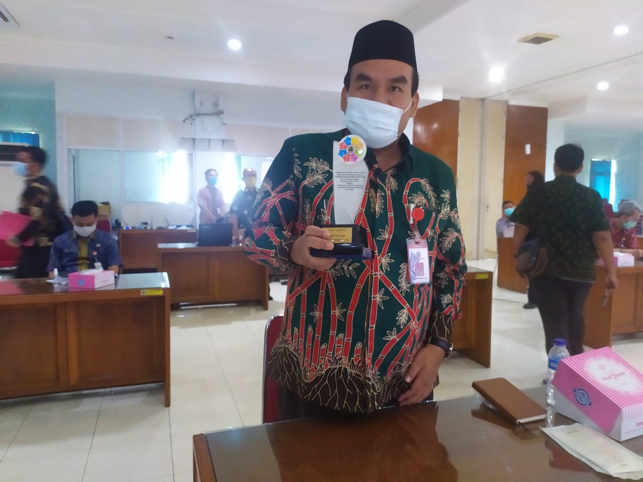 Wakil Bupati Blora Arief Rohman memenangi Pilkada Blora bersama Try Yuli Setyowati 