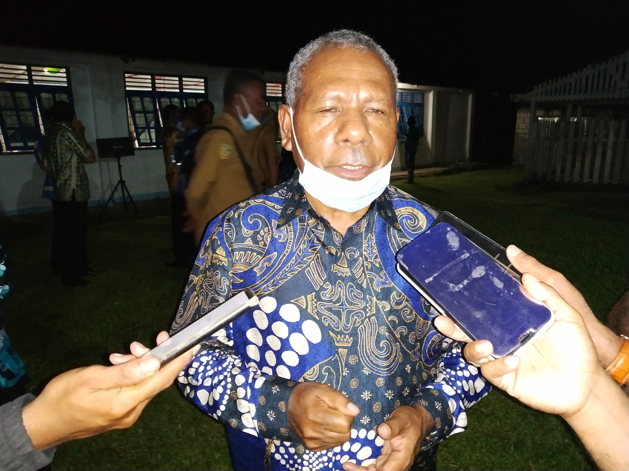 Bupati Jayapura Mathius Awoitauw.