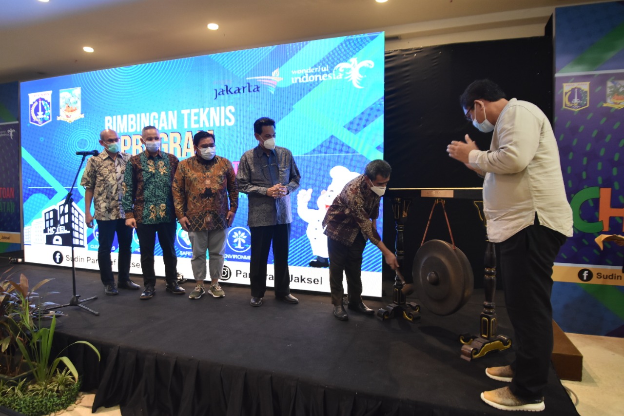 Bimtek CHSE Sudin Pariwisata dan Ekonomi Kreatof Pemkot Jaksel
