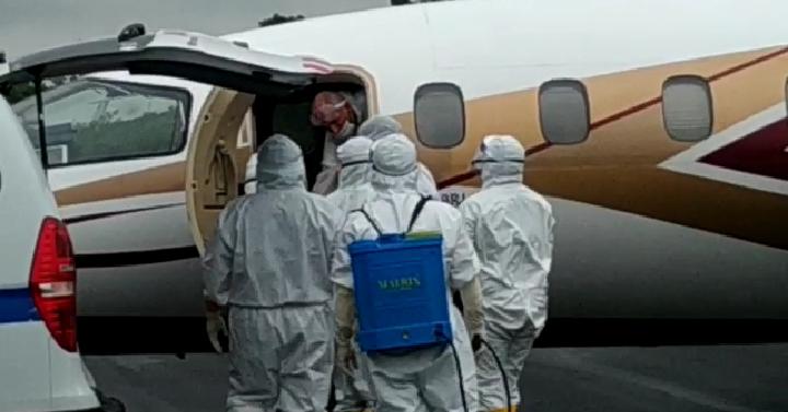 Pasien Covid-19 di Tasikmalaya Dirujuk ke Jakarta Pakai Pesawat