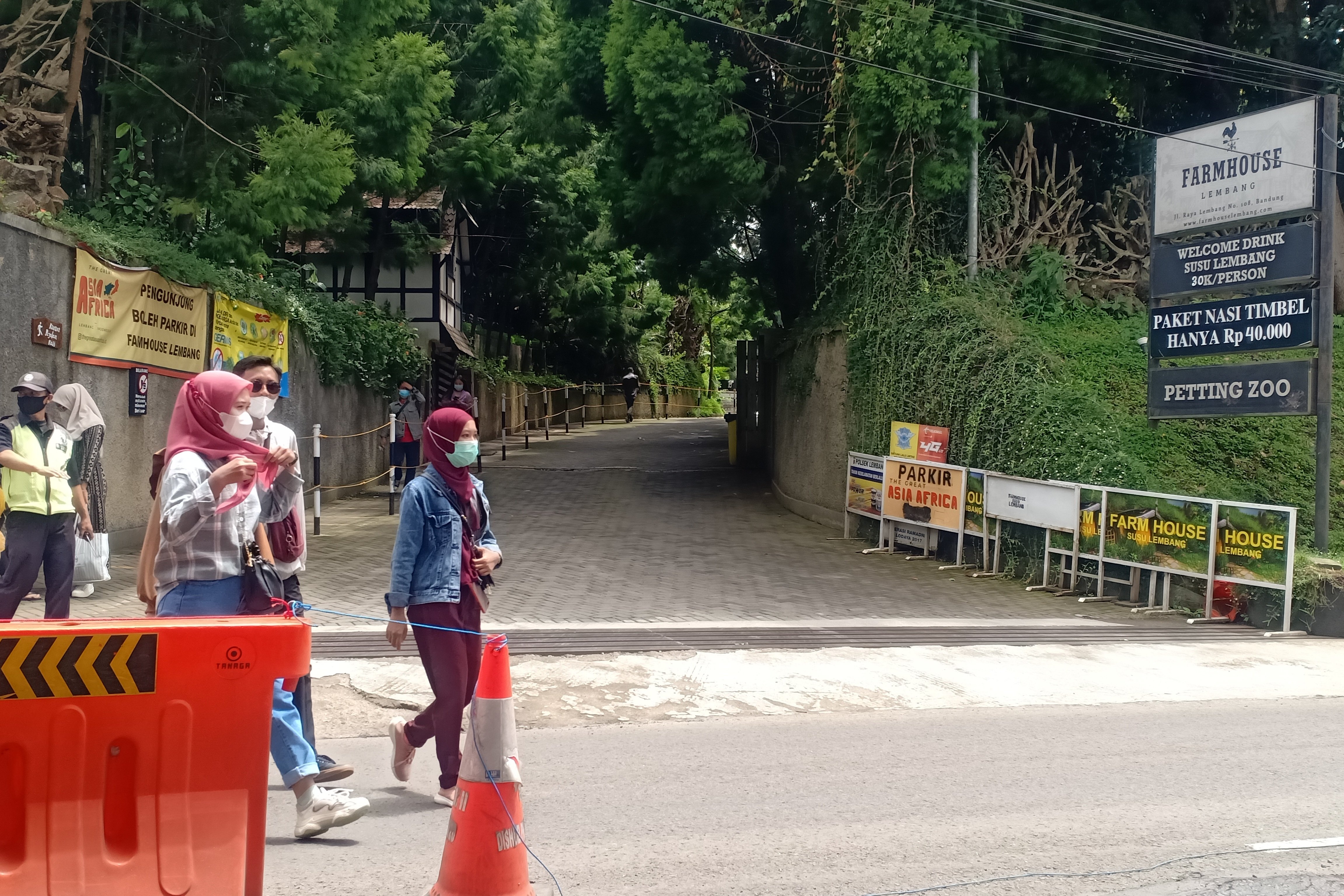 Kunjungan ke Tempat Wisata Lembang Turun Drastis