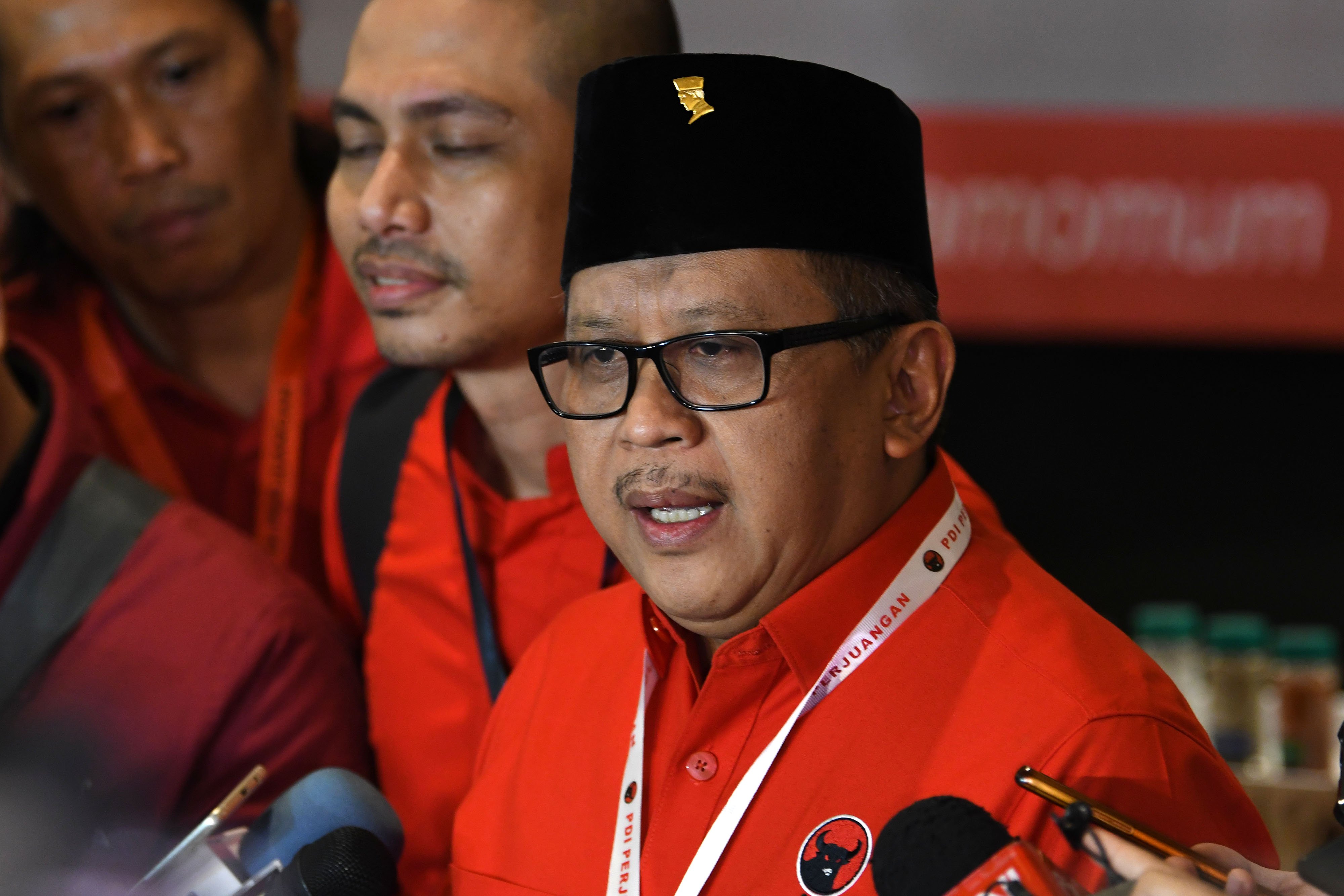 Sekjen Partai Demokrasi Indonesia Perjuangan (PDIP) Hasto Kristiyanto 