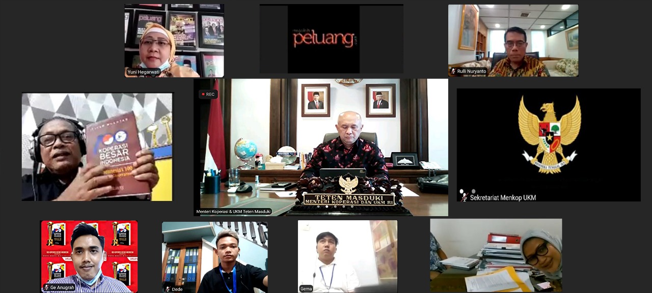 Menkop-UKM Siap Hadir Peluncuran Buku 100 Koperasi Besar Indonesia