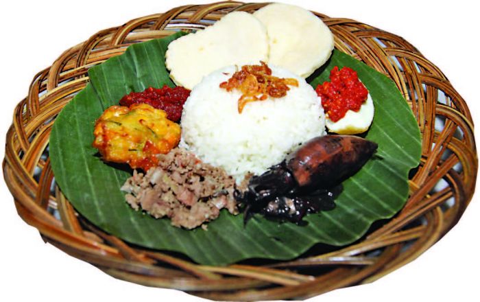 Ilustrasi : Nasi megono khas Pekalongan.