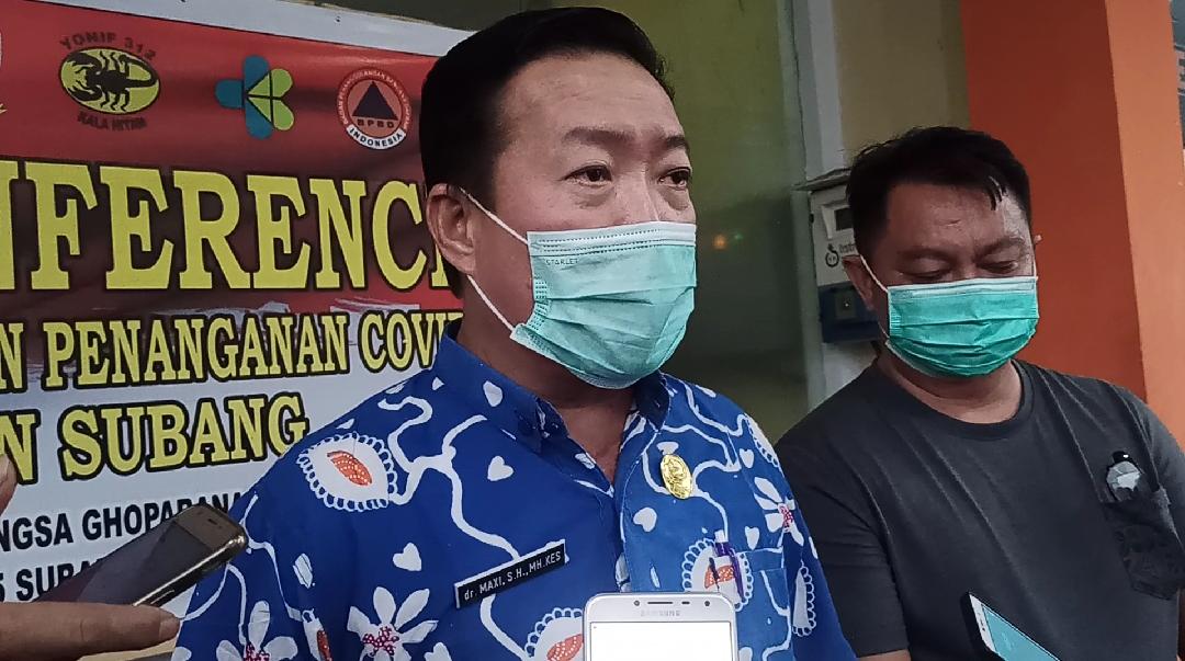 Kabid P2PL Dinas Kesehatan Kabupaten Subang. dr Maxi,