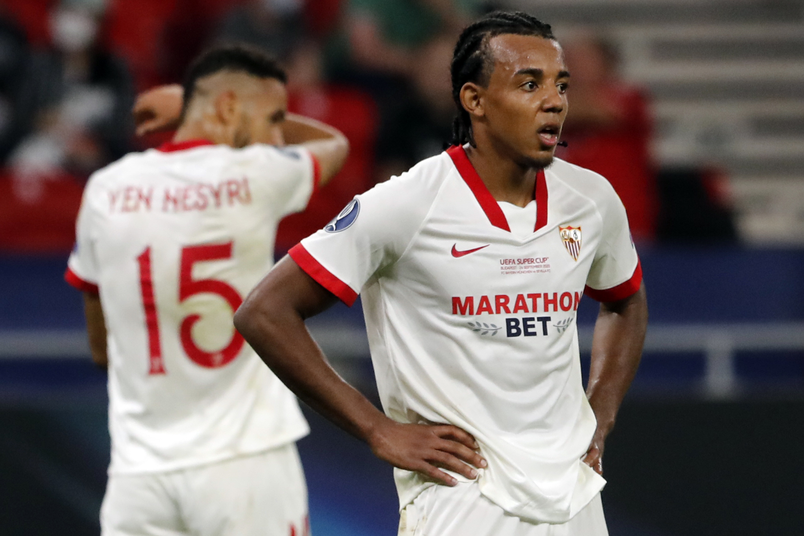 Pemain belakang Sevilla, Jules Kounde menjadi incaran Manchester United di bursa transfer Januari 2021. 